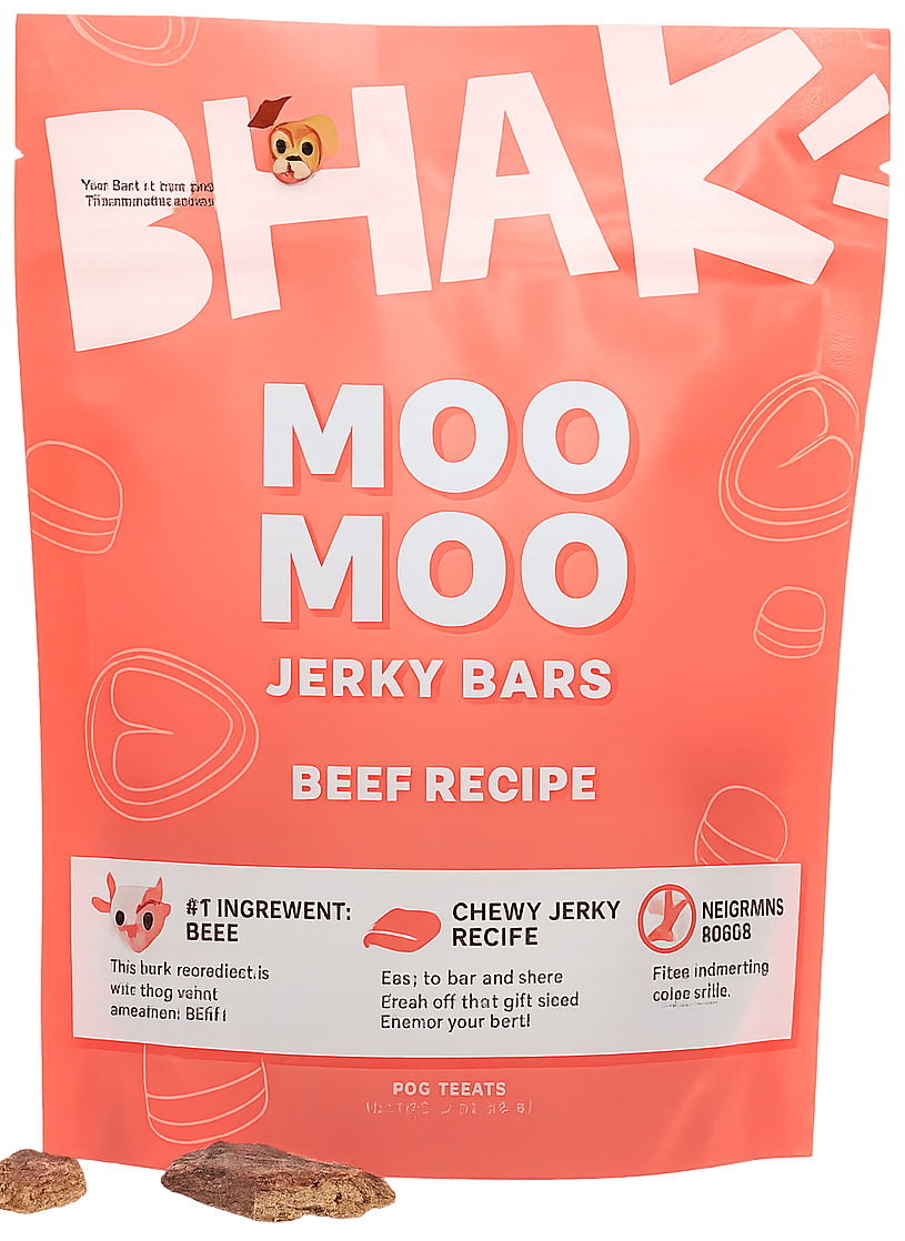 Beef treat bag